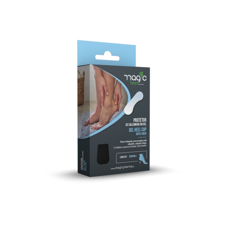 Magicfeet Protetor de Calcanhar em Gel