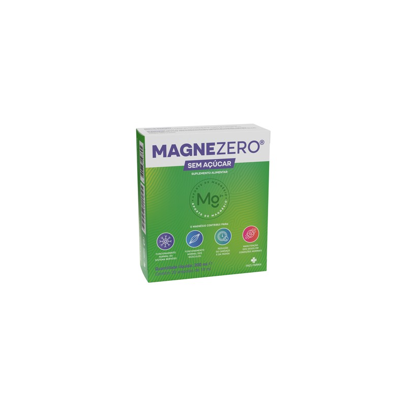 Magnezero - 20 Ampolas