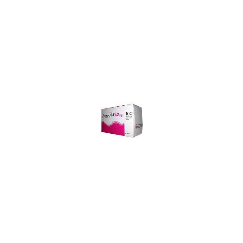 Aero-OM, 42 mg - 100 comprimidos mastigáveis