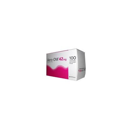 Aero-OM, 42 mg - 100 comprimidos mastigáveis