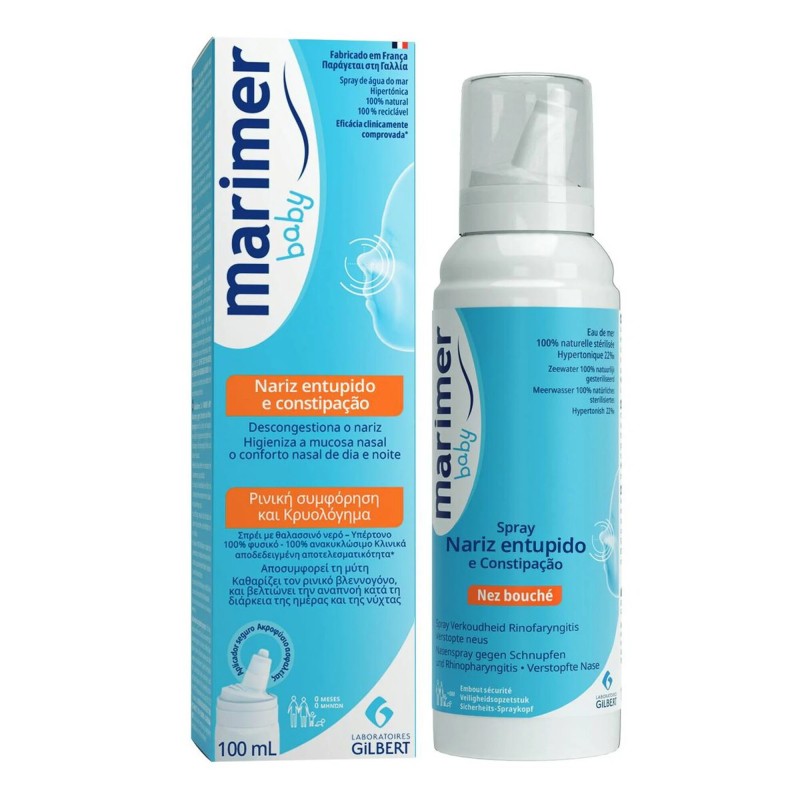 Marimer Baby Nariz Entupido - Spray Hipertónico 100 ml