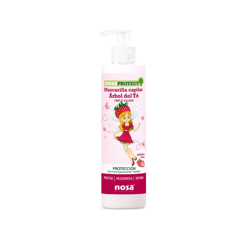 Nosa Protect Máscara Árvore do Chá Morango 250ml