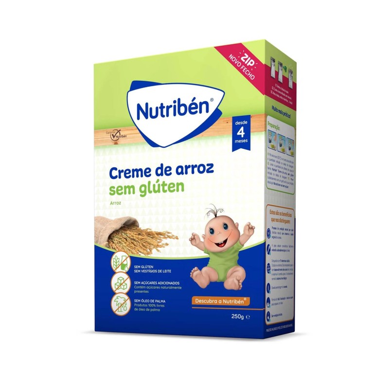 Nutribén Farinhas Creme de Arroz 250g