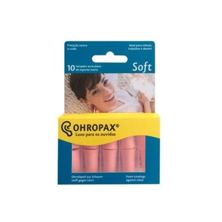 Ohropax Soft Tampões Auriculares Espuma (x10 unidades)