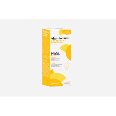 Vitaminicum Óleo de Fígado de Bacalhau, Geleia Real e Vitaminas 500ml