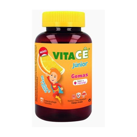 Vitacê Junior 60 Gomas Morango