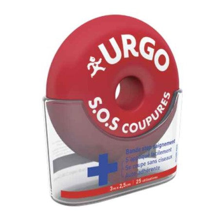 Urgo SOS Cortes Banda Autoadesiva 2,5cmx3m