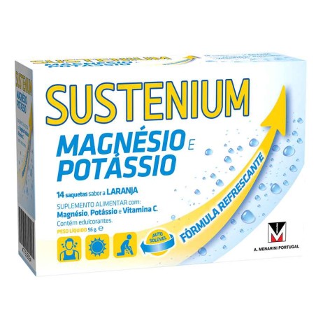 Sustenium Magnésio e Potássio 14 Saquetas