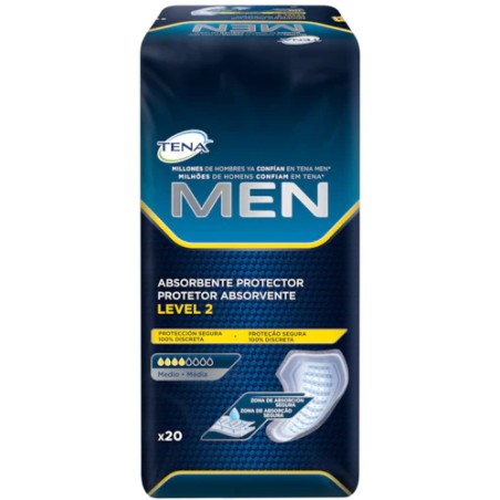 Tena Men Level 2 Penso Absorvente 20 Unidades