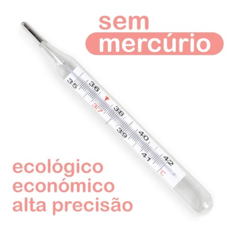 Termómetro Clínico Sem Mercúrio