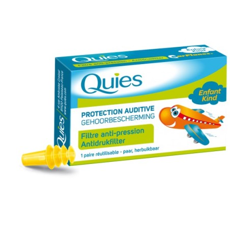 Quies Earplanes Tampão Auricular Viagem Criança (x2 Unidades)