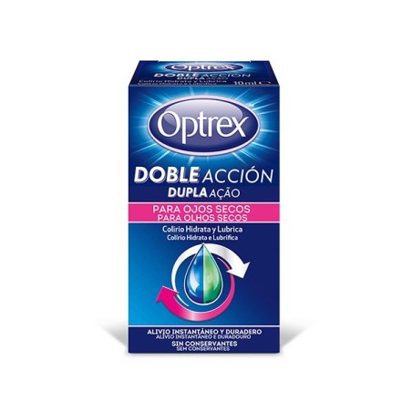 Optrex Colírio Dupla Ação Olhos Secos 10ml