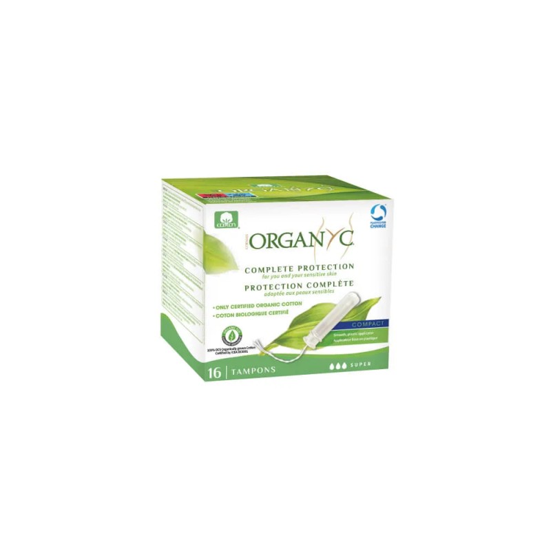 Organyc Tampão Super com Aplicador (x16 unidades)