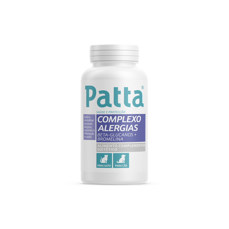 Patta Complexo Alergias Cão/Gato 60 Comprimidos