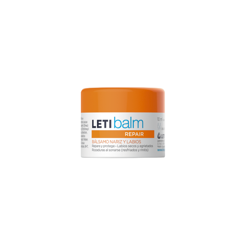 Leti Letibalm Repair Pediátrico Bálsamo Nariz e Lábios 10ml