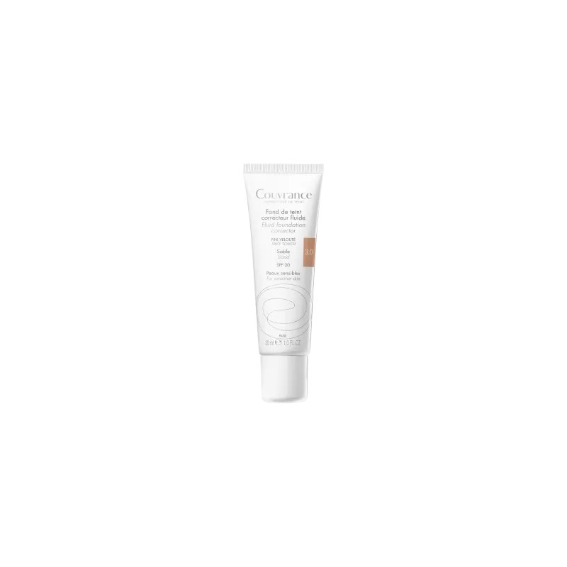 Avène Couvrance Base Fluída Corretora Areia 30ml
