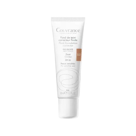 Avène Couvrance Base Fluída Corretora Dourado 30ml