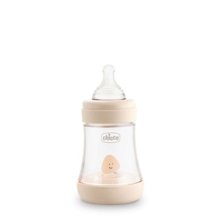 Chicco Biberão Perfect 5 Fluxo Lento 0M+ Silicone Branco 150ml