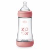 Chicco Biberão Perfect 5 Fluxo Médio 2M+ Silicone Rosa 240ml