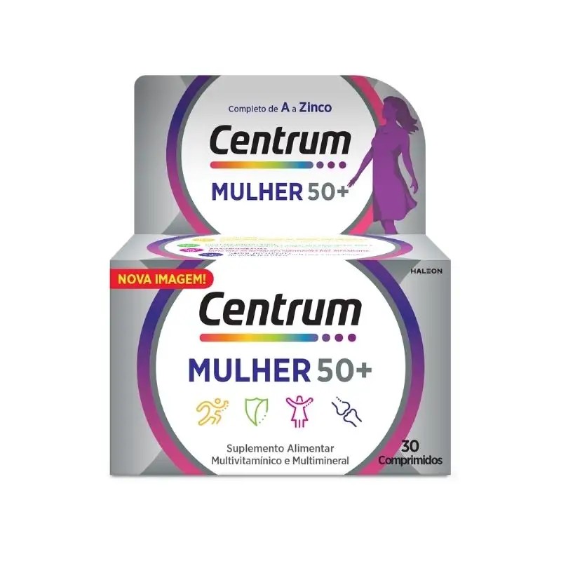 Centrum Mulher 50+ 30 Comprimidos