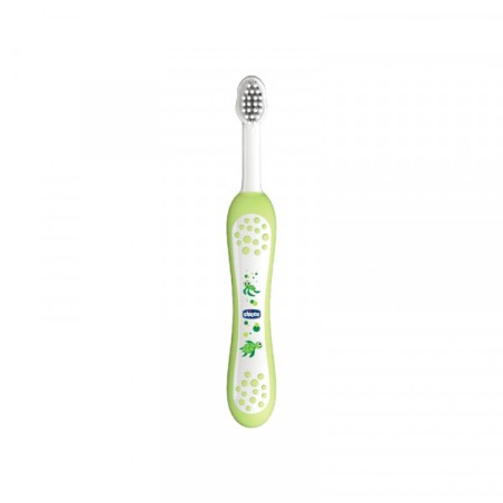 Chicco Escova de Dentes Leite 6-36M Verde