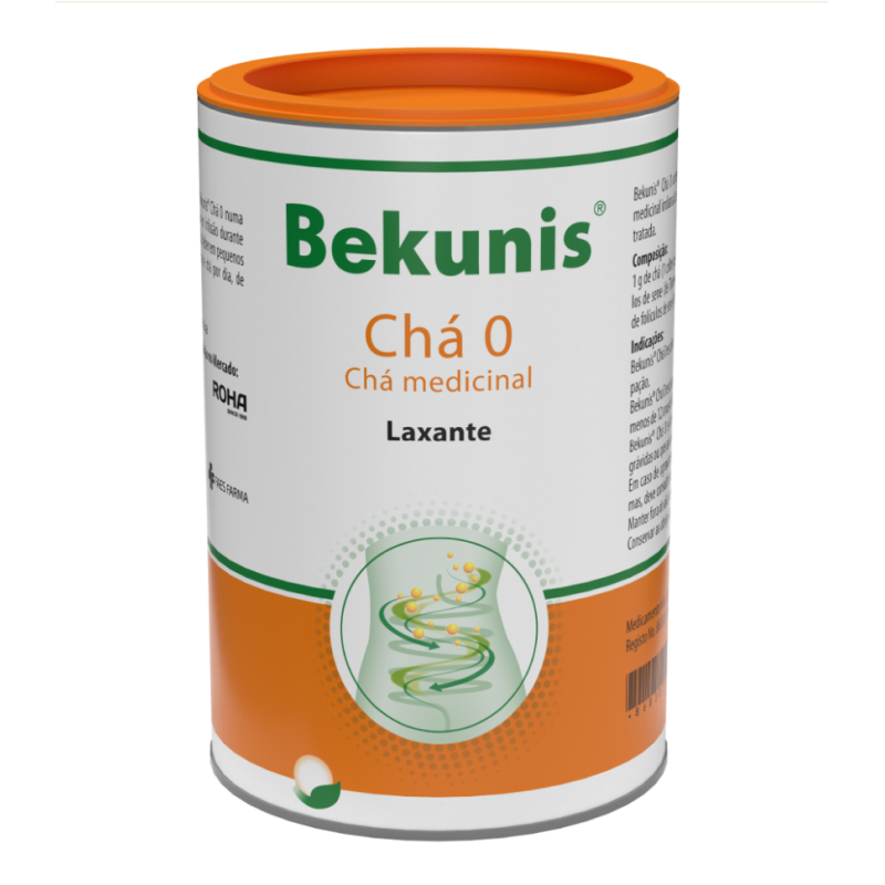 Bekunis Chá 0 250mg/g+750 mg/g 80g
