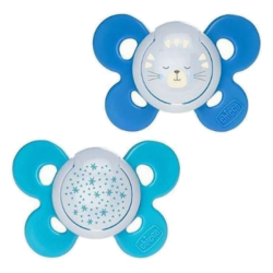 Chicco Chupeta Silicone Physio Comfort Night Menino 16-36M