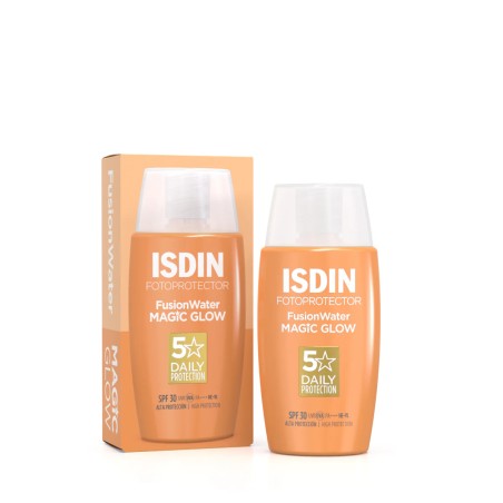 Protetor Solar Isdin Fusion Water Magic Glow FPS30 50ml