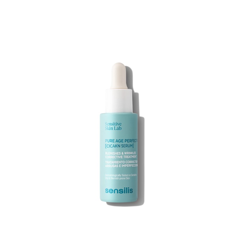 Sensilis Pure Age Perfection Cicacne Sérum 30 ml – Sérum Renovador e Anti-Acne com Efeito Cicatrizante