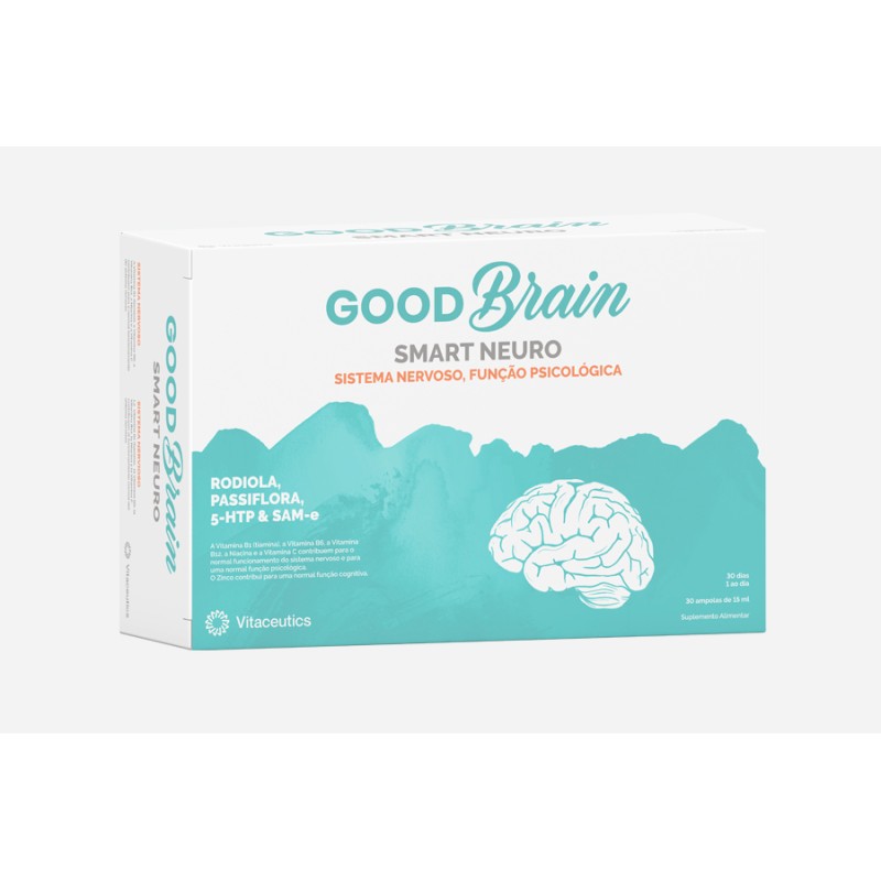 Good Brain Smart Neuro - 30 Ampolas Bebíveis