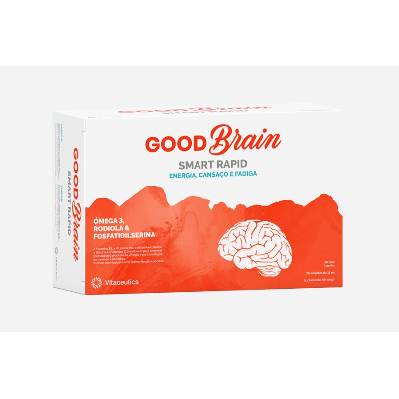 Good Brain Smart Rapid - 30 Ampolas