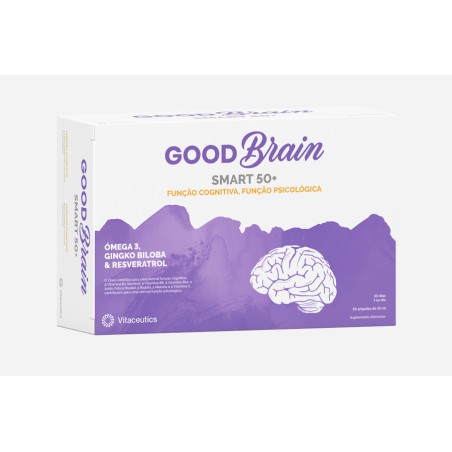 Good Brain Smart 50+ 30 Ampolas Bebíveis