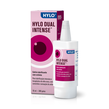Hylo Dual Intense Colírio Lubrificante Olho Seco 10ml