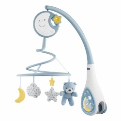 Chicco Móbile Next2Dreams Azul | Móbile Musical com Luz e Projeção para Berço