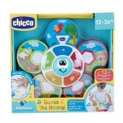 Chicco Puzzle Adivinha Animal | Brinquedo Educativo para Aprender Formas e Animais