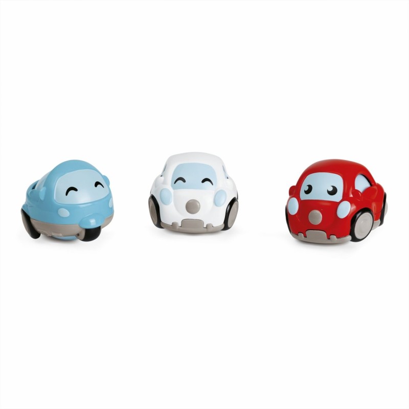 Chicco Turbo Ball Car Vintage | Conjunto de 3 Carrinhos Rápidos e Divertidos