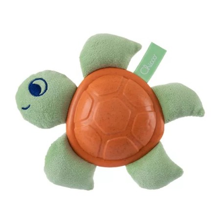 Chicco Roca Tartaruga Eco – Brinquedo Ecológico de Estimulação Sensorial para Bebés 3-24 Meses