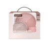 Suavinex Loiça Silicone Soft Flex Rosa +4M