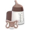 Suavinex Zero Start Set Deep – Biberão Anticólicas 180ml + Chupeta Silicone Recém-Nascido