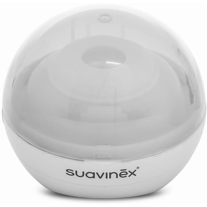 Suavinex Duccio Esterilizador de Chupeta Portátil Branco – Elimina 99% das Bactérias com Luz UV