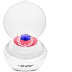 Suavinex Duccio Esterilizador de Chupeta Portátil Branco – Elimina 99% das Bactérias com Luz UV