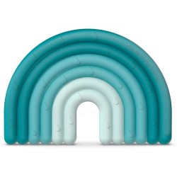 Suavinex Mordedor Arco-Íris Silicone +0M – Mordedor Sensorial Suave para Bebé