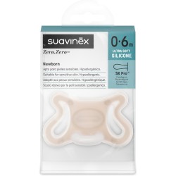 Suavinex Zero-Zero Chupeta Fisiológica Silicone 0-6M Light Tone – Conforto e Naturalidade para o Bebé