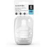 Suavinex SX Pro 2 Tetinas Fisiológicas Silicone Fluxo Lento – Amamentação Natural e Controlada