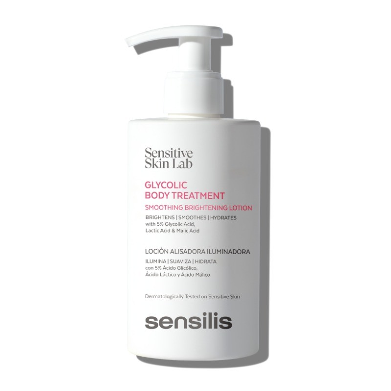 Sensilis Glycolic Body Treatment Loção Corporal 200ml – Renovadora e Uniformizante com Ácido Glicólico