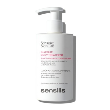 Sensilis Glycolic Body Treatment Loção Corporal 200ml – Renovadora e Uniformizante com Ácido Glicólico