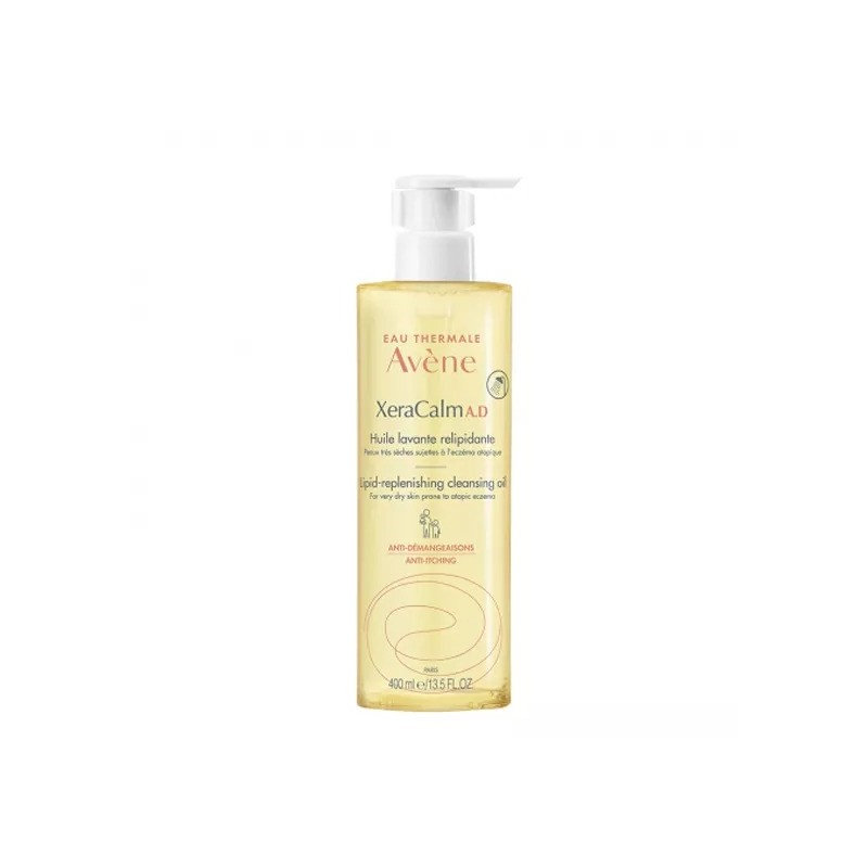 Avène XeraCalm A.D Óleo de Limpeza Relipidante 400ml – Pele Atópica e Muito Seca