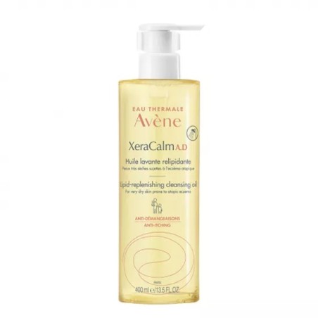 Avène XeraCalm A.D Óleo de Limpeza Relipidante 400ml – Pele Atópica e Muito Seca