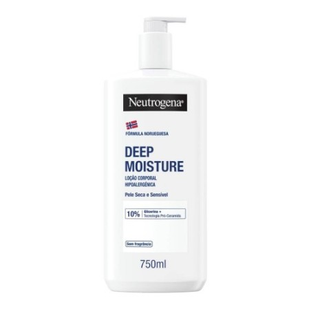 Neutrogena Hidratação Profunda Loção Hipoalergénica 750ml