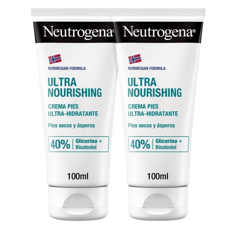 Neutrogena Creme de Pés Ultra-Hidratante - 2x100ml